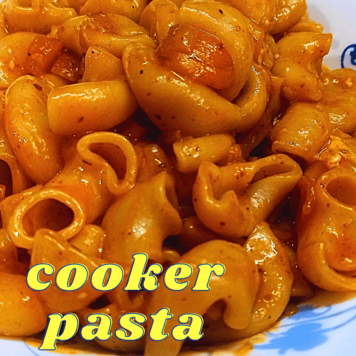 Cooker pasta