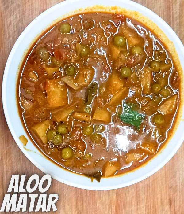 Potato Peas Curry Recipe| Aloo Matar Curry Recipe