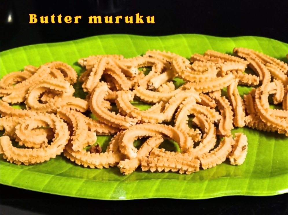 Buttermurukku recipe