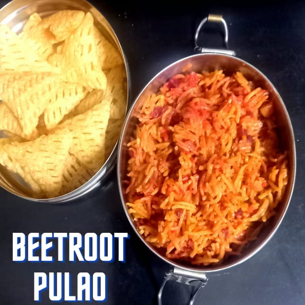 Beetroot pulao