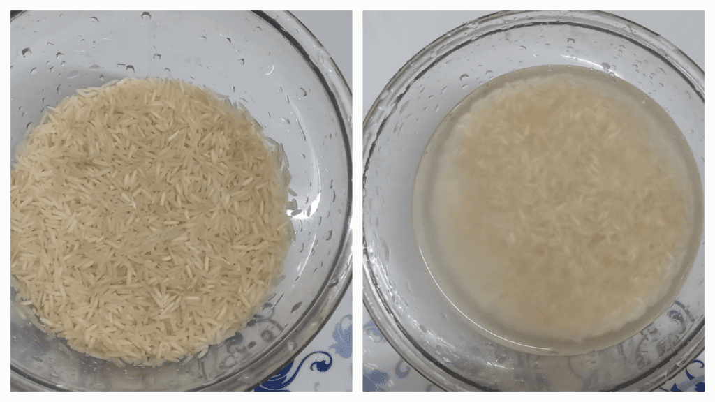 basmati soak